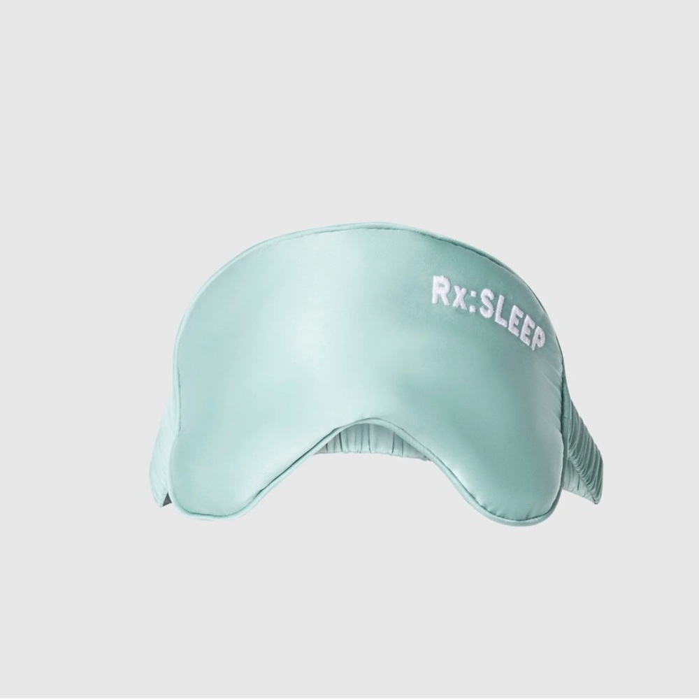 Figs Blue Eye Mask Contoured Satin Finish